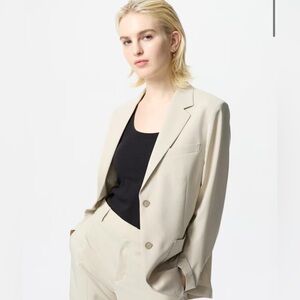 Uniqlo Airsense Relaxed Blazer Jacket